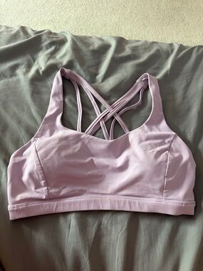 lululemon athletica Light Purple Strappy Sports Bra